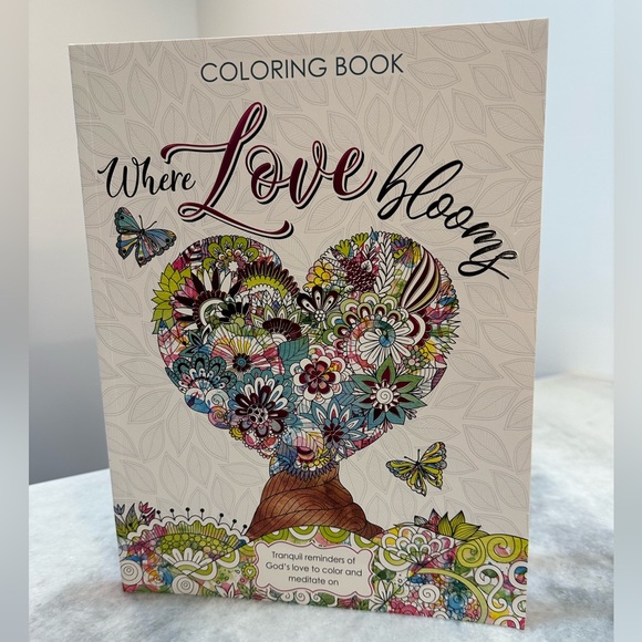Where Love Grows Coloring Book - Picture 1 of 3